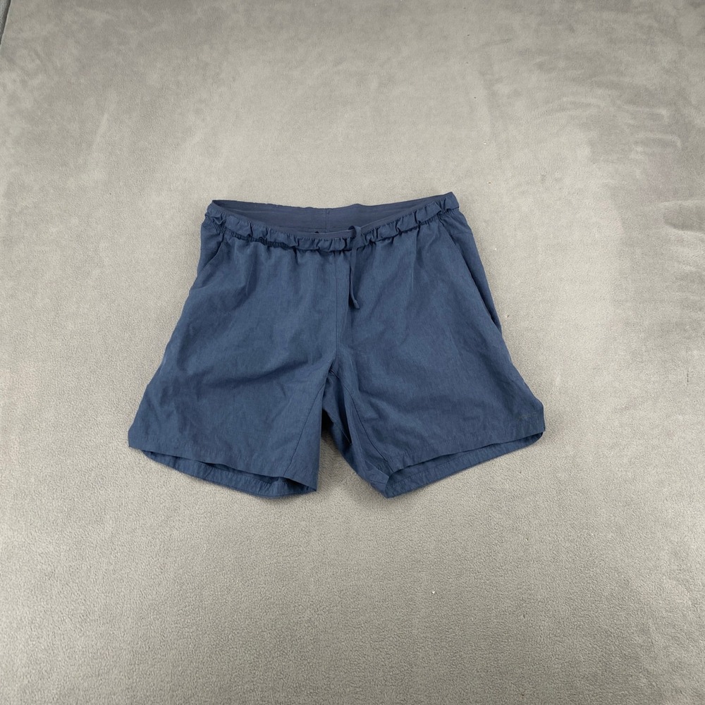 Skora Mens Qwick-Dry Running Shorts Navy Blue Heather Size Medium 7451